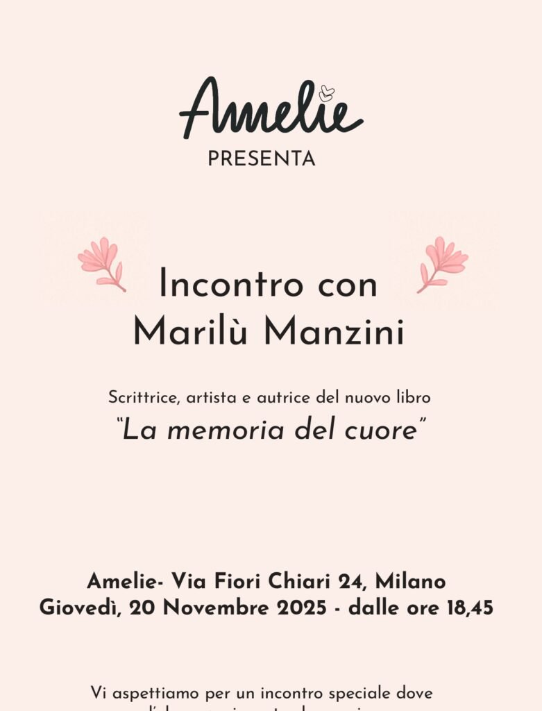 locandina dell'incontro con l'autrice