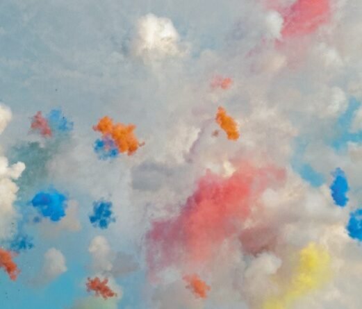 Sfondo del Manifesto "Roma Arte in Nuvola 2025"