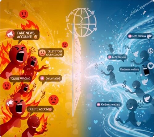 social network e rabbia online