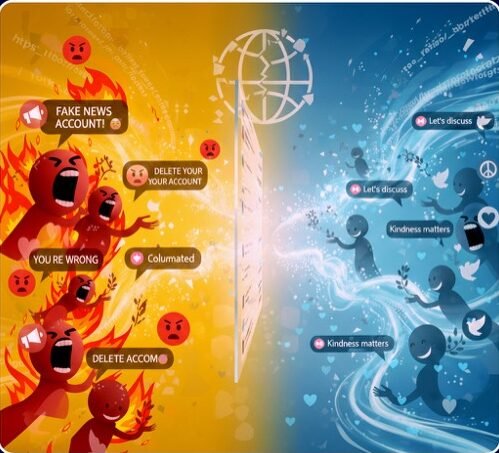 social network e rabbia online