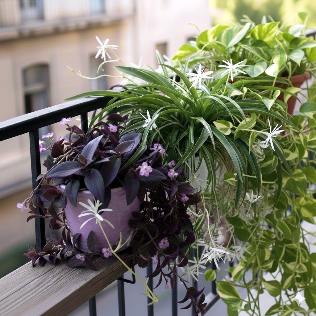 Balcone fiorito